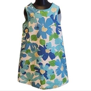 Gymboree Blue and Green Floral Sundress